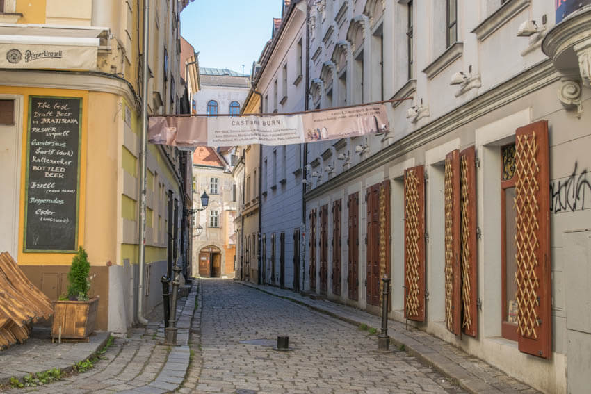 Bratislava Altstadt Gassen