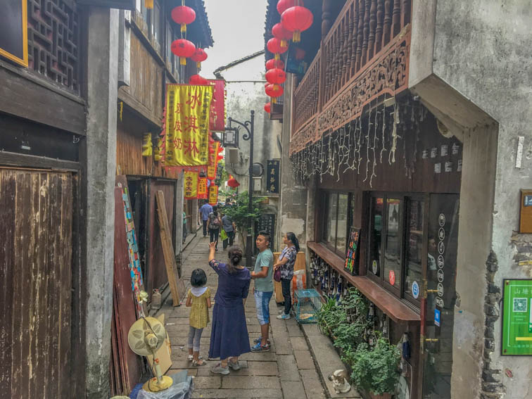 Suzhou Altstadt Gassen