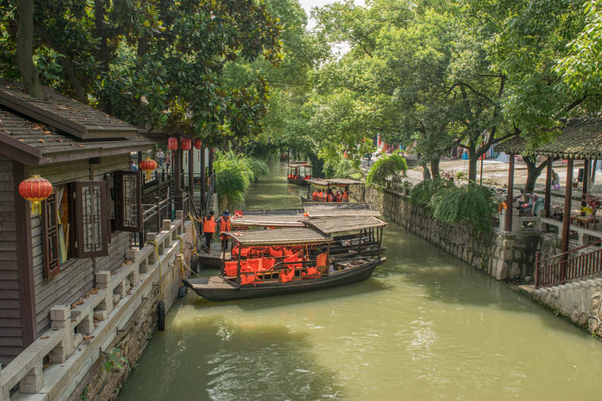 Suzhou Wasserstadt Mudu Kanal