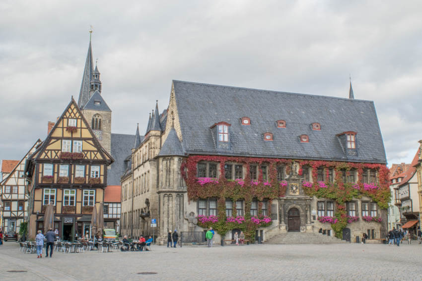 Rathaus Marktplatz Quedlinburg